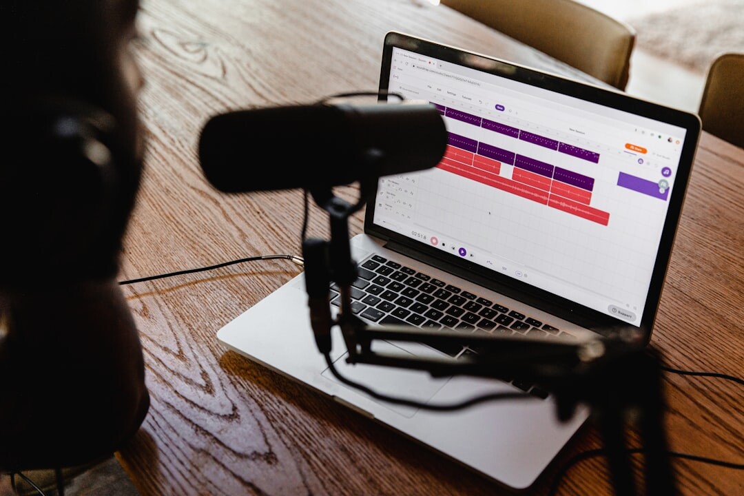 home podcast studio setup